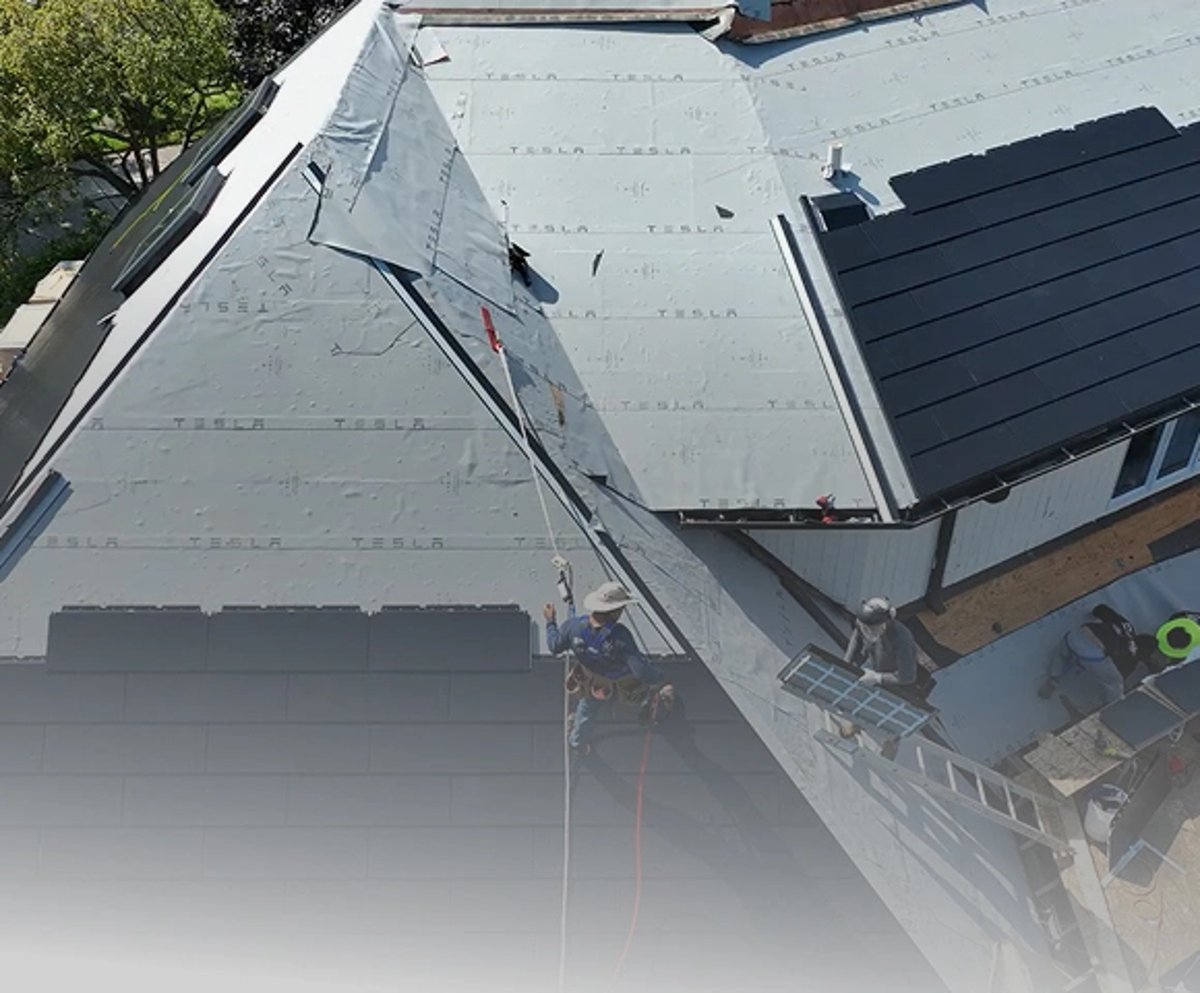 Tesla Solar Roof Project - Our Team Adding Tesla Solar Tiles