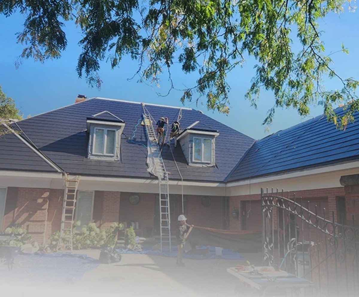 Tesla Solar Roof Project - Whole House Covered with New Tesla Solar Roof