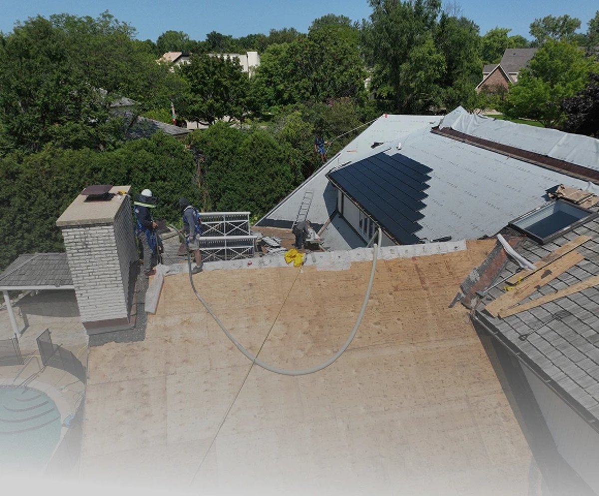 Tesla Solar Roof Installation Project - Removing Old Roof