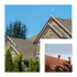 Grid of Two Residential Roofs